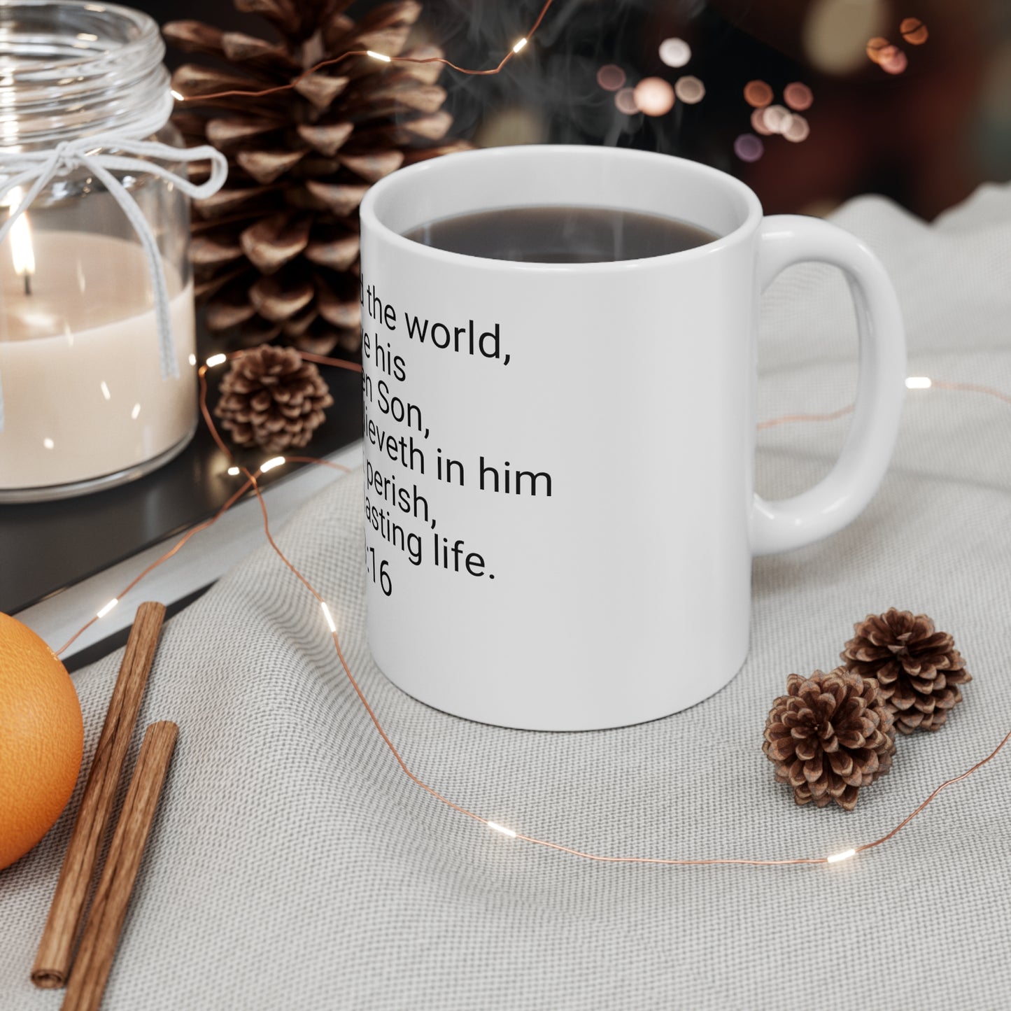 John 3:16 Ceramic Mug 11oz