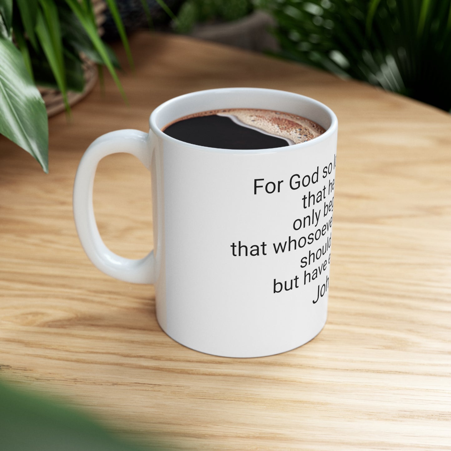 John 3:16 Ceramic Mug 11oz